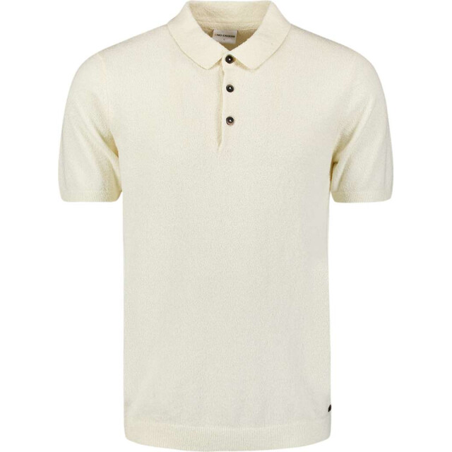 No Excess Pullover short sleeve polo solid re offwhite 27210244-011 large