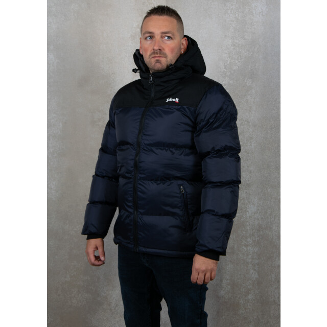 Schott N.Y.C. Blouson capuche empiecements 140.30.0110 large