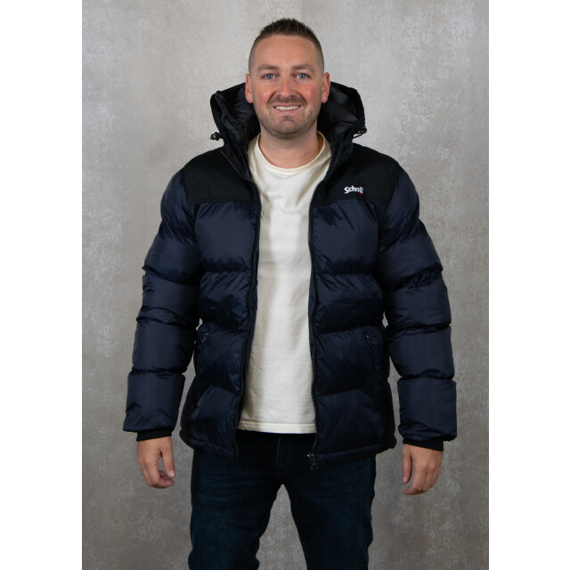 Schott N.Y.C. Blouson capuche empiecements 140.30.0110 large