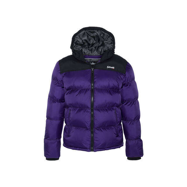 Schott N.Y.C. Blouson capuche empiecements 140.70.0001 large