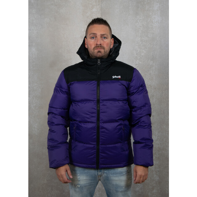 Schott N.Y.C. Blouson capuche empiecements 140.70.0001 large