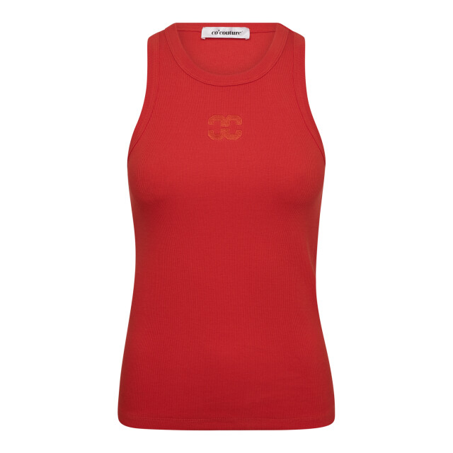 Co'Couture Cc sahara embroidery tank top CC Sahara Embroidery Tank Top/358 Red large