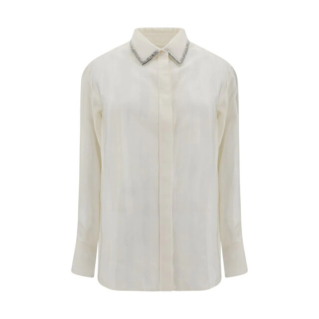 Golden Goose Deluxe Brand Marysole shirt met strikpatroon en kraag Golden Goose Marysole Shirt Met Strikpatroon En Kraag large