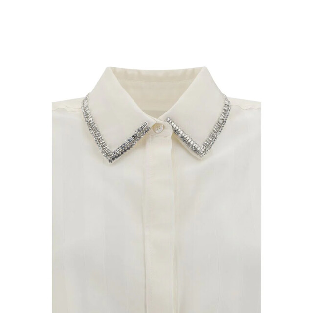 Golden Goose Deluxe Brand Marysole shirt met strikpatroon en kraag Golden Goose Marysole Shirt Met Strikpatroon En Kraag large