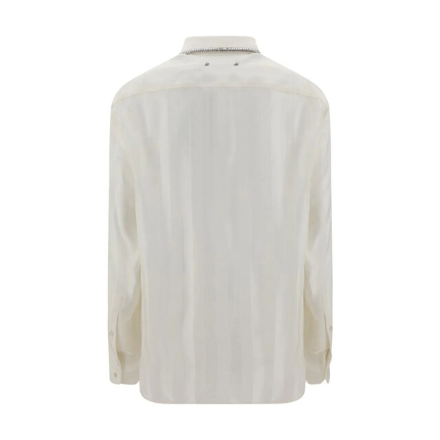 Golden Goose Deluxe Brand Marysole shirt met strikpatroon en kraag Golden Goose Marysole Shirt Met Strikpatroon En Kraag large