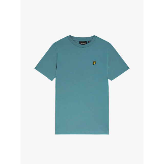 Lyle and Scott Jongens shirt blue storm TSB2000V-X579-BLUE-STORM large