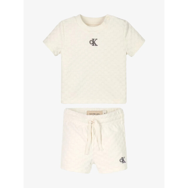 Calvin Klein Jongens set towelling IN0IN00309-YAS large