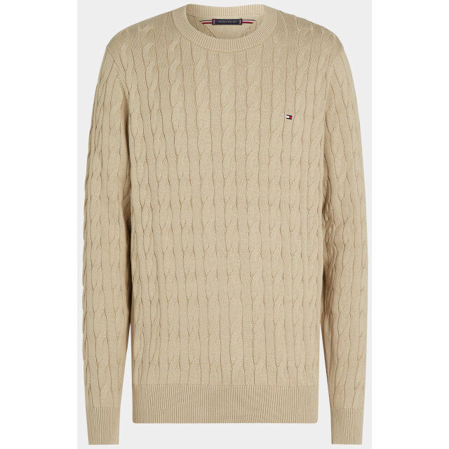 Tommy Hilfiger Pullover classic cotton cable crew neck mw0mw33132/rbt 184917 large