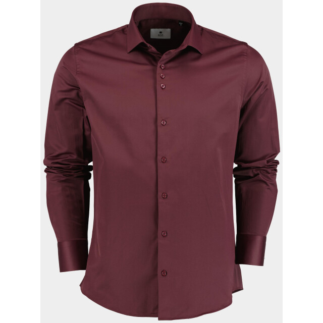 Ferlucci Casual hemd lange mouw napoli/oxblood 185110 large