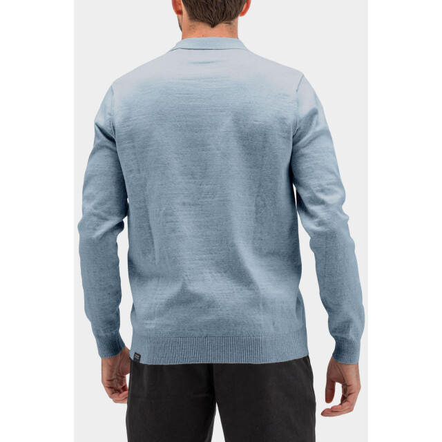 Butcher of Blue Polo lange mouw lt clifden polo l/s m2416001/836 184845 large