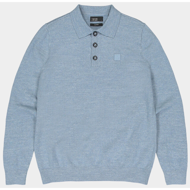 Butcher of Blue Polo lange mouw lt clifden polo l/s m2416001/836 184845 large