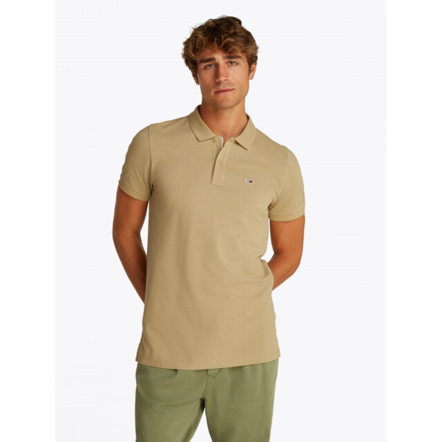 Tommy Hilfiger Dm0dm20676 act slim placket polo relic tan ACT Relic Tan/DM0DM20676 Slim Placket Polo large