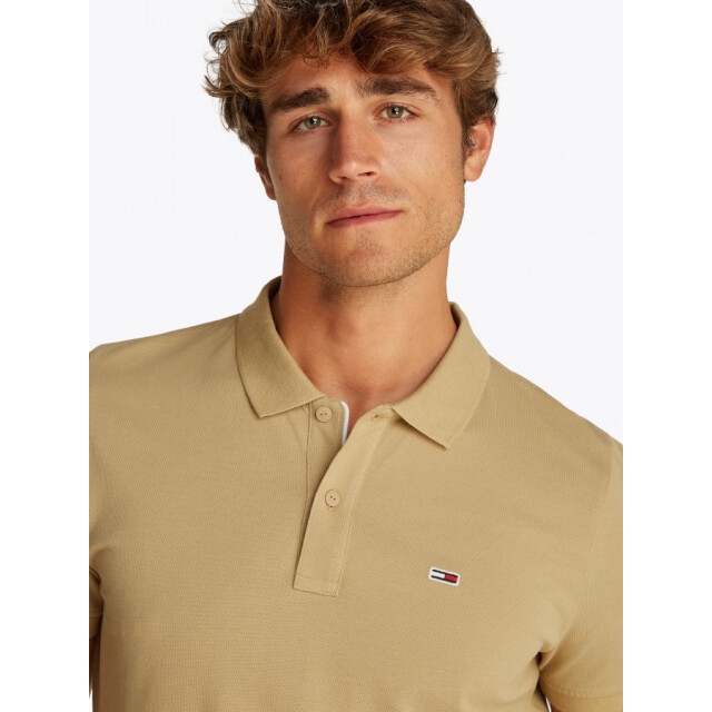 Tommy Hilfiger Dm0dm20676 act slim placket polo relic tan ACT Relic Tan/DM0DM20676 Slim Placket Polo large