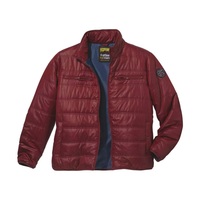 Atlas For Men Heren pufferjack met volledige rits UTAF259_burgundy large
