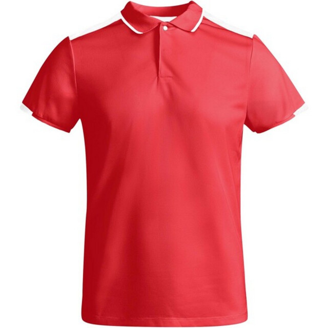 Roly Heren tamil poloshirt met korte mouwen UTPF4429_redwhite large