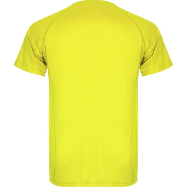 Roly Heren montecarlo sport t-shirt met korte mouwen UTPF4368_fluorescentyellow large