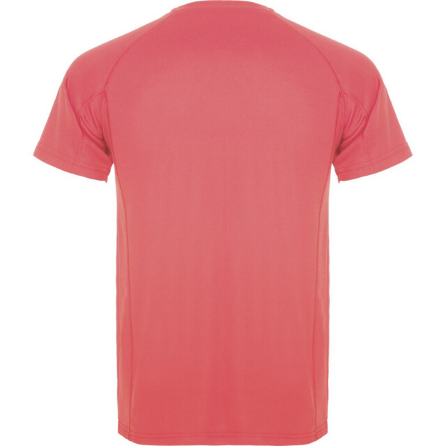 Roly Heren montecarlo sport t-shirt met korte mouwen UTPF4368_fluorescentcoral large