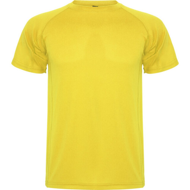 Roly Heren montecarlo sport t-shirt met korte mouwen UTPF4368_yellow large
