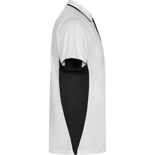 Roly Montmelo sportpoloshirt met korte mouwen voor volwassenen UTPF4420_whitesolidblack large