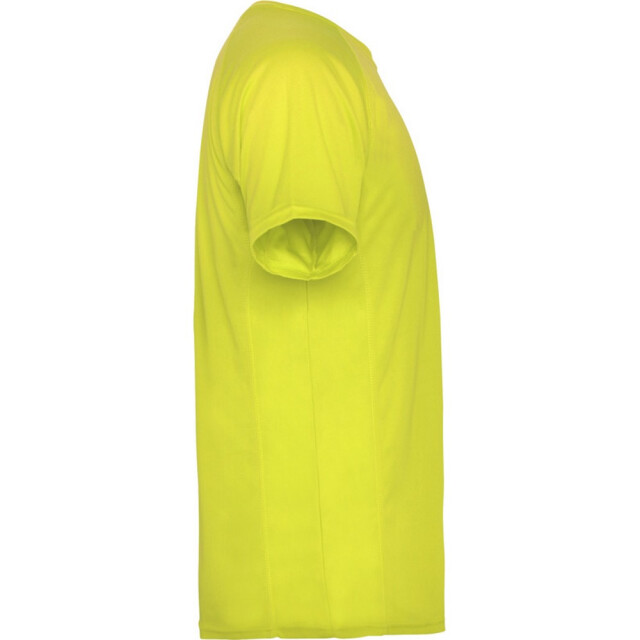 Roly Heren montecarlo sport t-shirt met korte mouwen UTPF4368_fluorescentyellow large