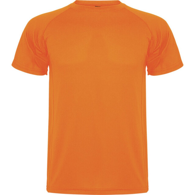 Roly Heren montecarlo sport t-shirt met korte mouwen UTPF4368_fluorescentorange large