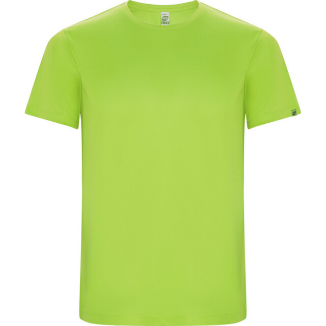 Roly Kinderen/kinderen imola sport t-shirt met korte mouwen UTPF4365_fluorescentgreen large