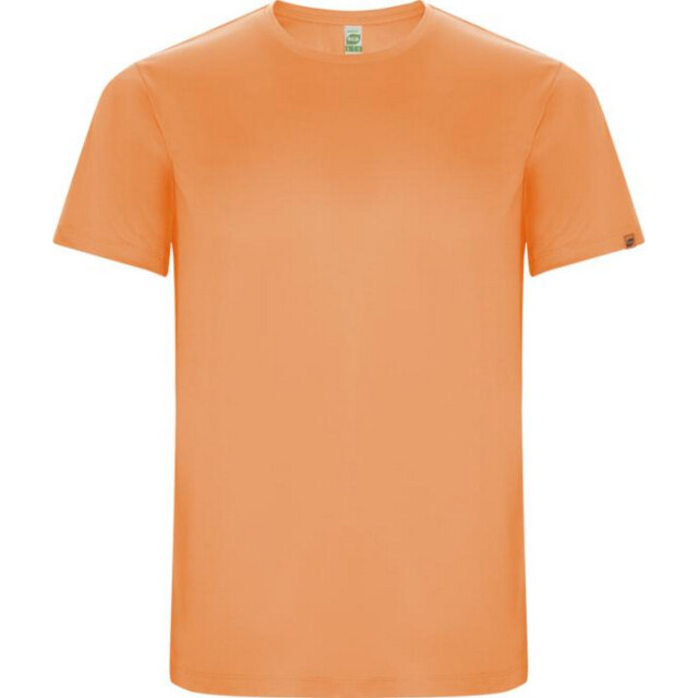 Roly Kinderen/kinderen imola sport t-shirt met korte mouwen UTPF4365_fluorescentorange large