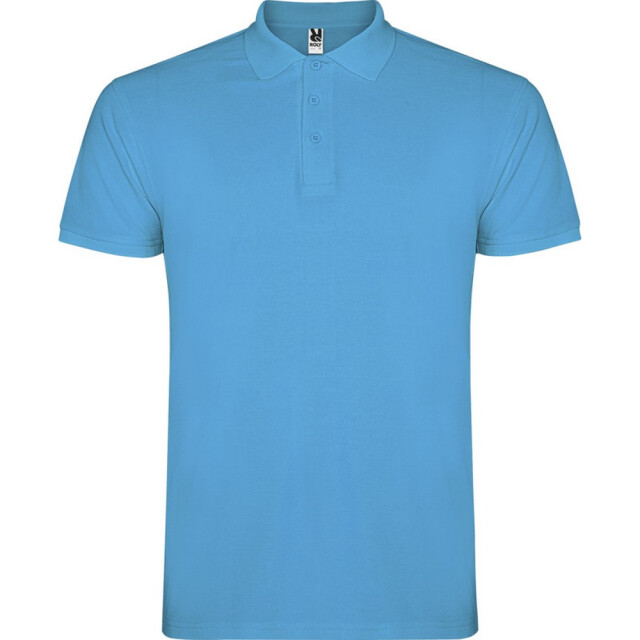 Roly Heren ster poloshirt met korte mouwen UTPF4346_turquoise large