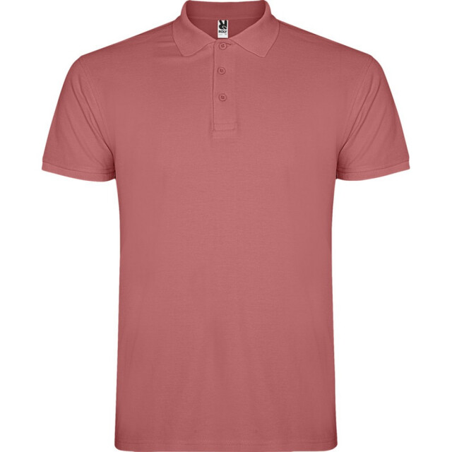 Roly Heren ster poloshirt met korte mouwen UTPF4346_chrysanthemumred large