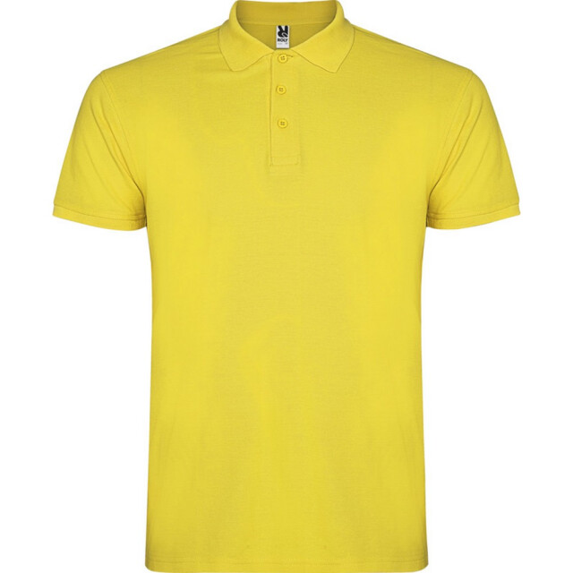 Roly Heren ster poloshirt met korte mouwen UTPF4346_yellow large
