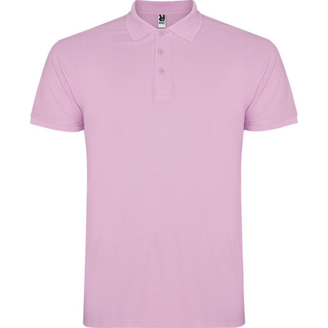 Roly Heren ster poloshirt met korte mouwen UTPF4346_lightpink large