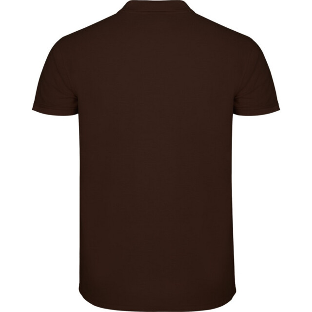 Roly Heren ster poloshirt met korte mouwen UTPF4346_chocolate large