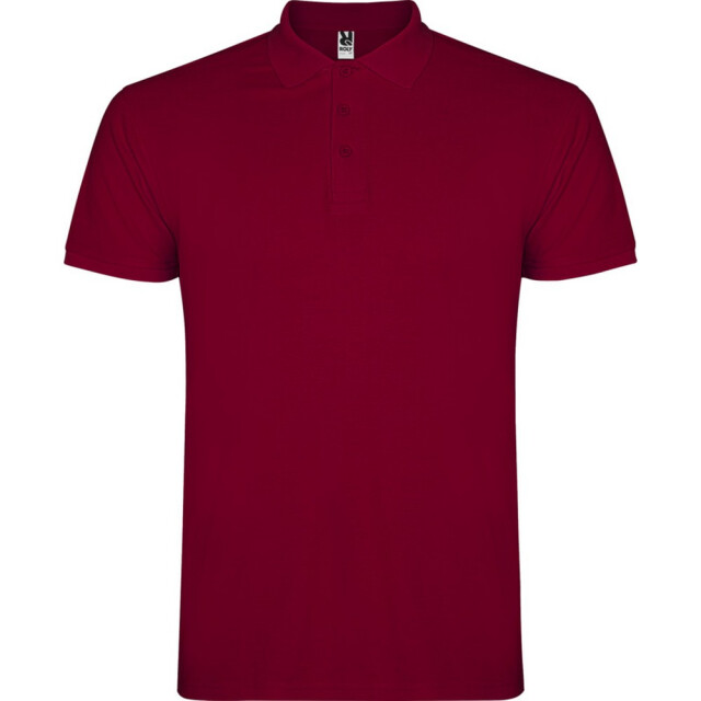 Roly Heren ster poloshirt met korte mouwen UTPF4346_garnet large