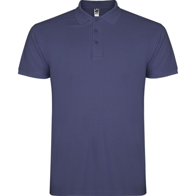 Roly Heren ster poloshirt met korte mouwen UTPF4346_bluedenim large