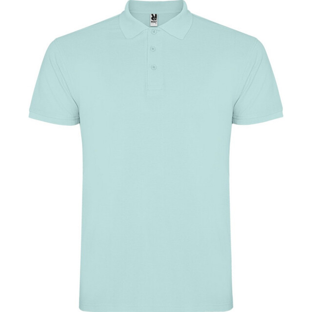 Roly Heren ster poloshirt met korte mouwen UTPF4346_mint large