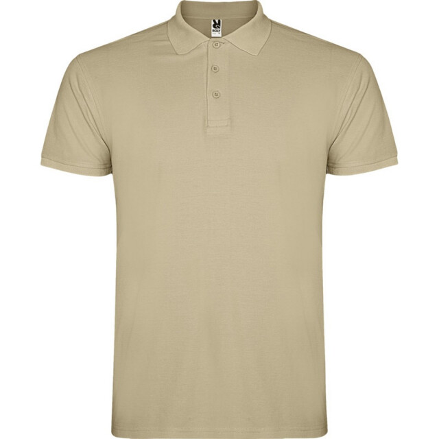 Roly Heren ster poloshirt met korte mouwen UTPF4346_sand large