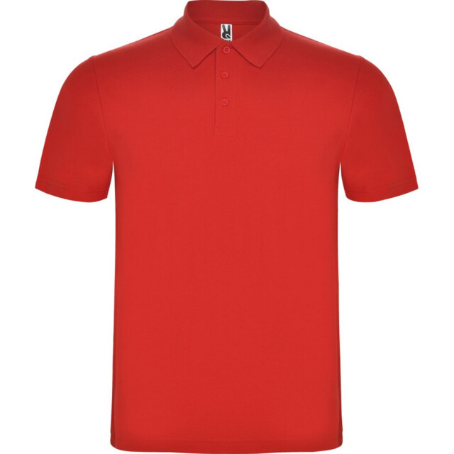 Roly Unisex austral austral poloshirt met korte mouwen voor volwassenen UTPF4344_red large
