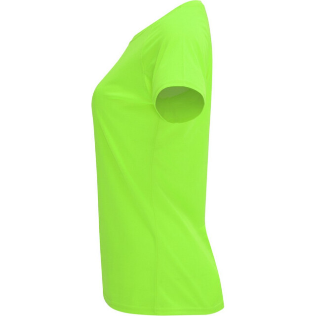 Roly Dames bahrein sport t-shirt met korte mouwen UTPF4340_fluorescentgreen large