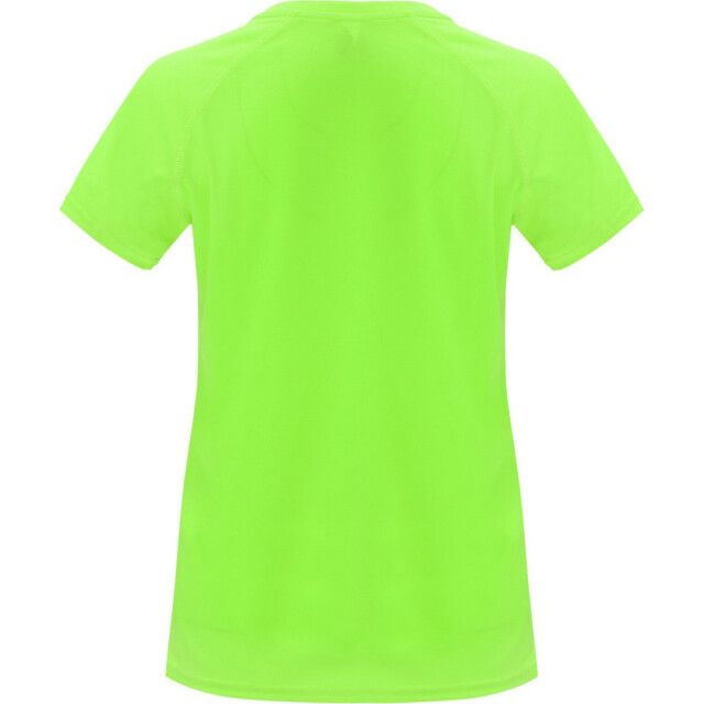 Roly Dames bahrein sport t-shirt met korte mouwen UTPF4340_fluorescentgreen large