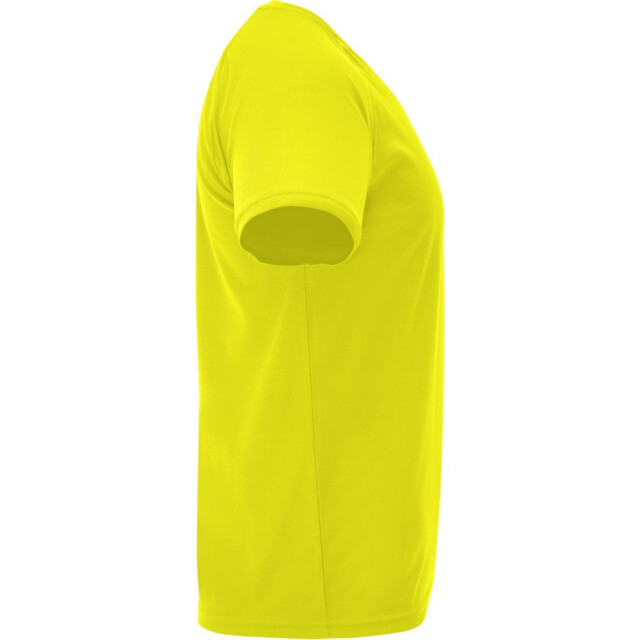 Roly Heren bahrein sport t-shirt met korte mouwen UTPF4339_fluorescentyellow large