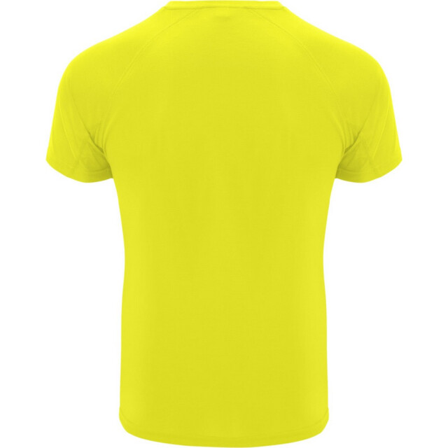 Roly Heren bahrein sport t-shirt met korte mouwen UTPF4339_fluorescentyellow large