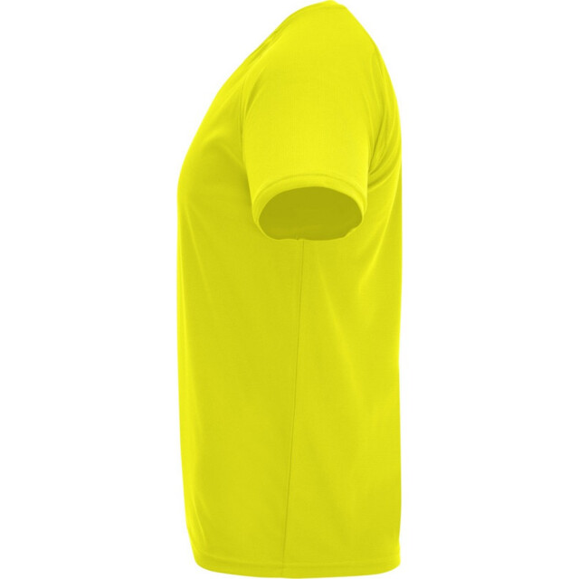 Roly Heren bahrein sport t-shirt met korte mouwen UTPF4339_fluorescentyellow large