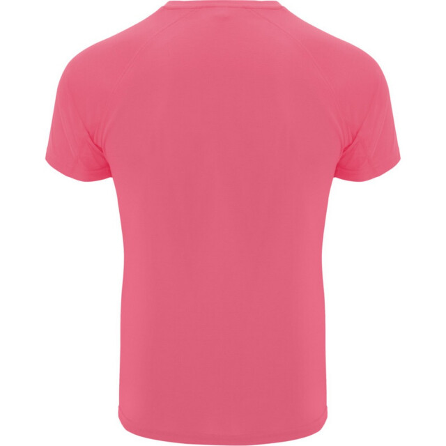 Roly Heren bahrein sport t-shirt met korte mouwen UTPF4339_fluorescentpink large