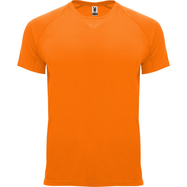Roly Heren bahrein sport t-shirt met korte mouwen UTPF4339_fluorescentorange large