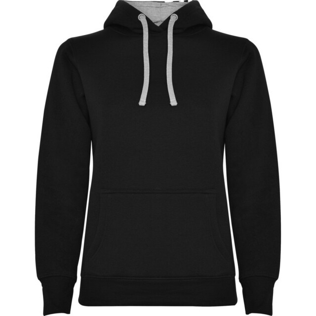 Roly Dames urban hoodie UTPF4315_solidblackgreymarl large