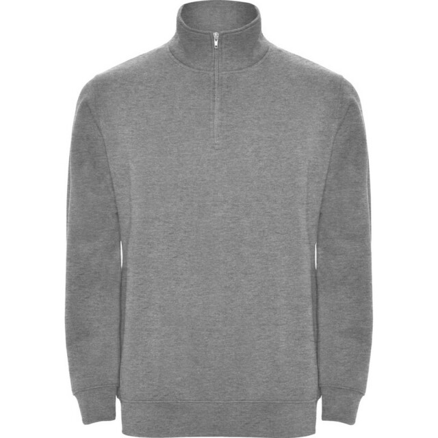 Roly Heren aneto quarter zip sweatshirt UTPF4313_greymarl large