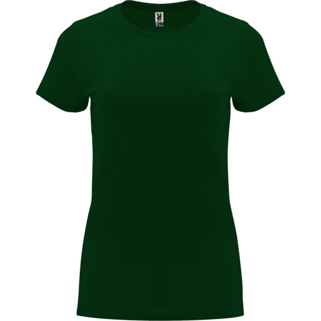 Roly Dames capri t-shirt met korte mouwen UTPF4297_bottlegreen large