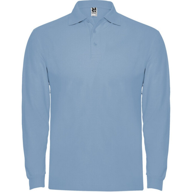 Roly Heren estrella poloshirt met lange mouwen UTPF4296_skyblue large
