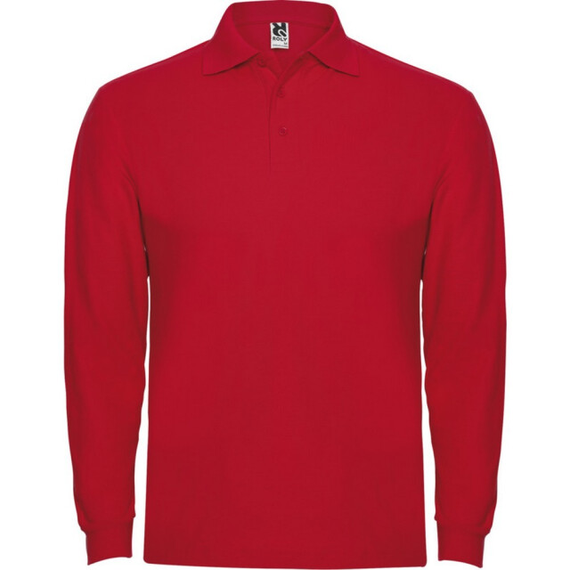 Roly Heren estrella poloshirt met lange mouwen UTPF4296_red large
