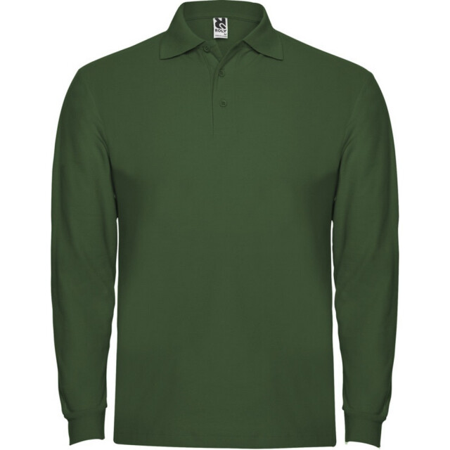 Roly Heren estrella poloshirt met lange mouwen UTPF4296_bottlegreen large